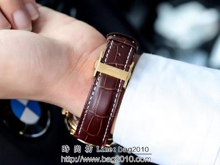 LONGINES浪琴 新款首發 100米防水 男士腕表 WSS0396